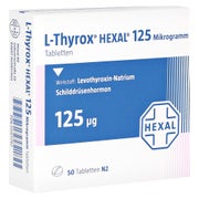 L-thyrox Hexal 125 Mikrogramm Tabletten 50 St