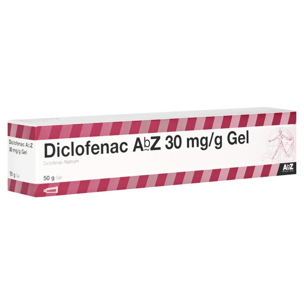 Diclofenac AbZ 30 mg/g Gel 50 g