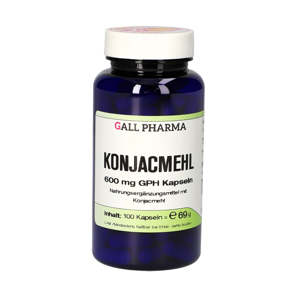 Konjacmehl 600 mg 100 St