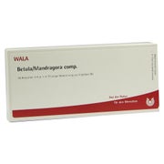 Produktabbildung: Betula/mandragora Comp.ampullen 10X1 ml