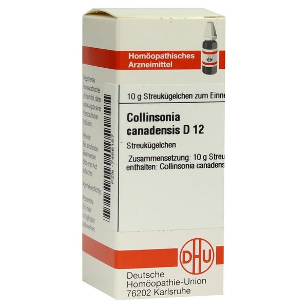 Collinsonia Canadensis D 12 Globuli 10 g