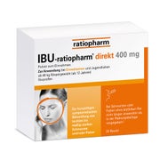 Produktabbildung: IBU-ratiopharm direkt 400 mg Pulver 20 St