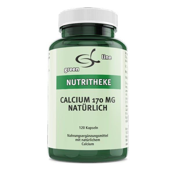 Calcium 170 mg natürlich Kapseln 120 St