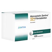 ATORVASTATIN Zentiva 10 mg Filmtabletten 100 St