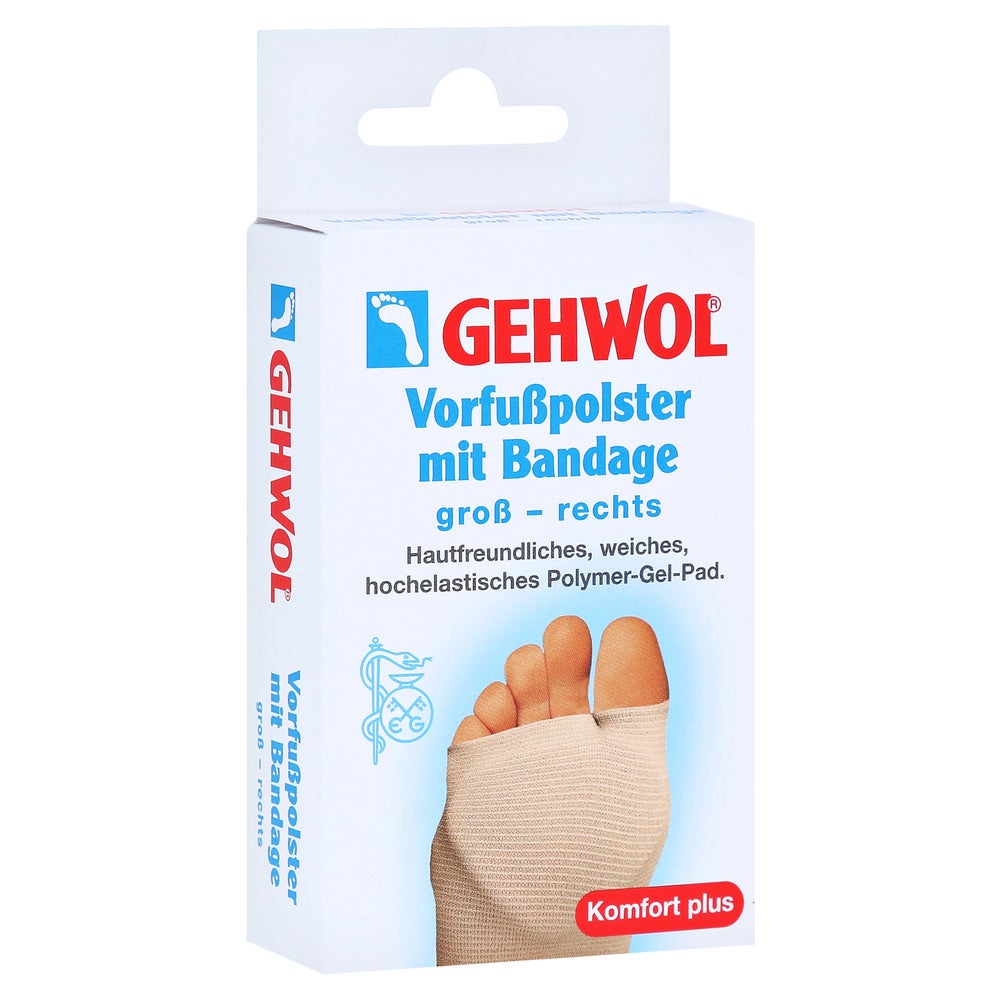 Gehwol Vorfußpolster mit Bandage rechts 1 St