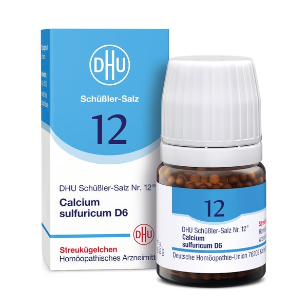 DHU Schüßler-Salz Nr. 12 Calcium sulfuricum D6 Globuli 10 g