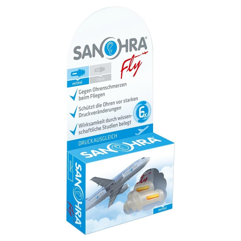 Sanohra fly Ohrenschutz f.Erwachsene 2 St, 2 St online kaufen 