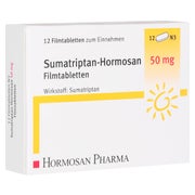 SUMATRIPTAN Hormosan 50 mg Filmtabletten 12 St