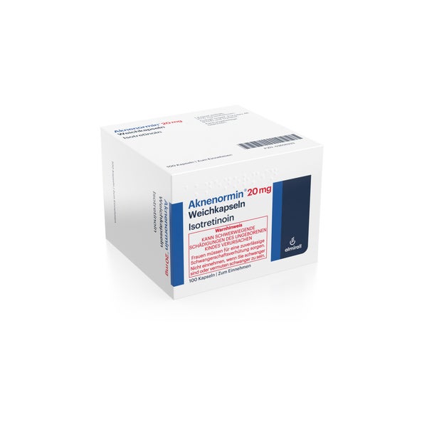 Aknenormin 20 mg Weichkapseln 100 St