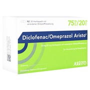 DICLOFENAC/Omeprazol Aristo 75 mg/20 mg HVW 50 St