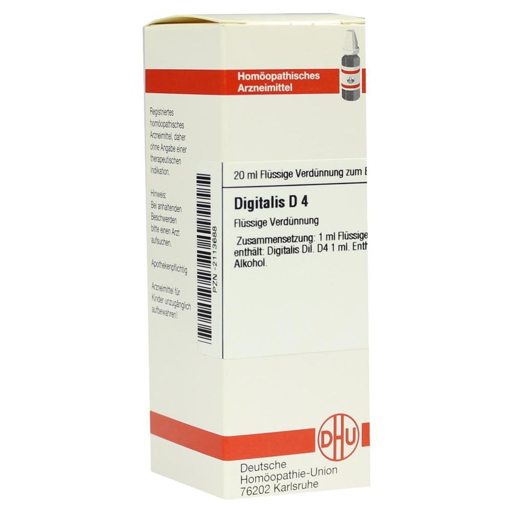Digitalis D 4 Dilution 20 ml