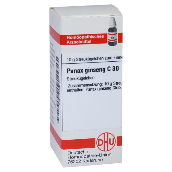 Panax Ginseng C 30 Globuli 10 g