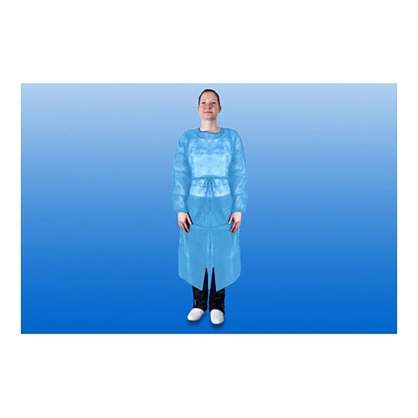 NOBA Einweg-Vliesstoffkittel universal blau 10 Stück 10 St