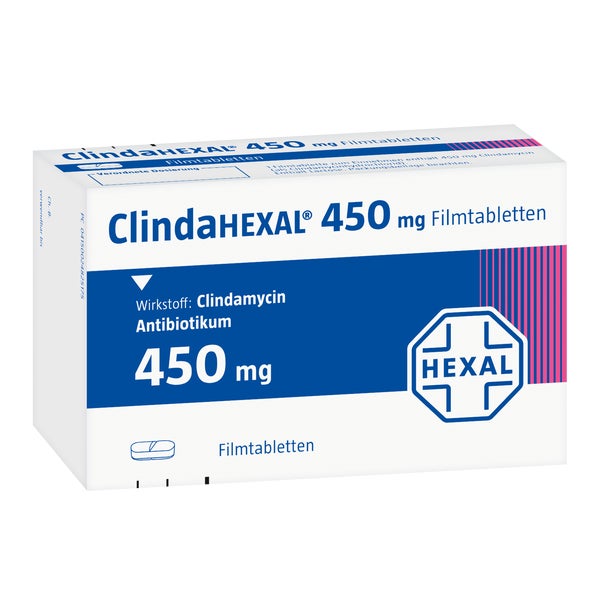 Clindahexal 450 mg Filmtabletten 12 St