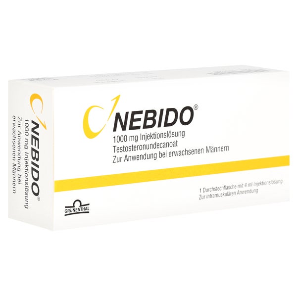 NEBIDO 1000 mg Injektionslösung Durchstechflasche 1 St