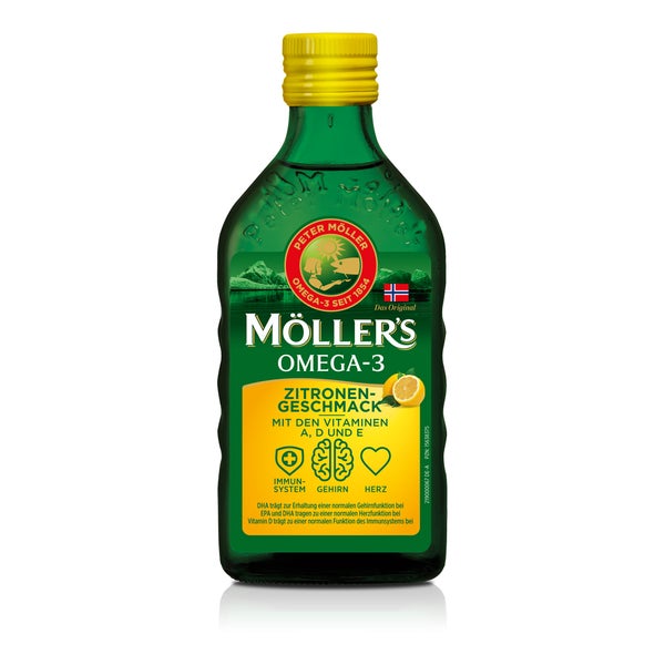 Möller’s Omega-3 Zitrone Öl 250 ml