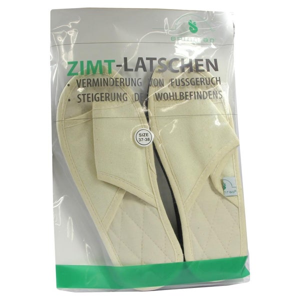 Zimtlatschen Baumwolle Gr.37/38 2 St
