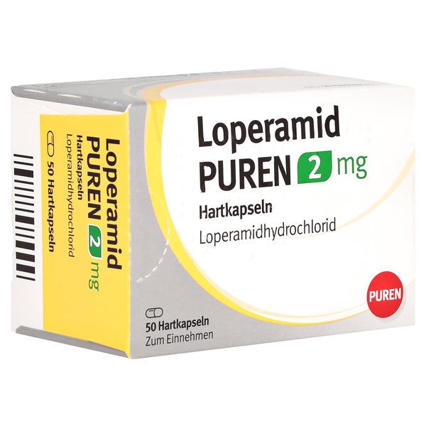 Loperamid Puren 2 mg Hartkapseln 50 St
