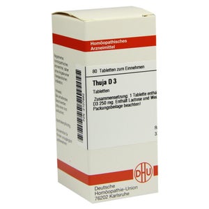 Thuja D 3 Tabletten 80 St online kaufen | DocMorris