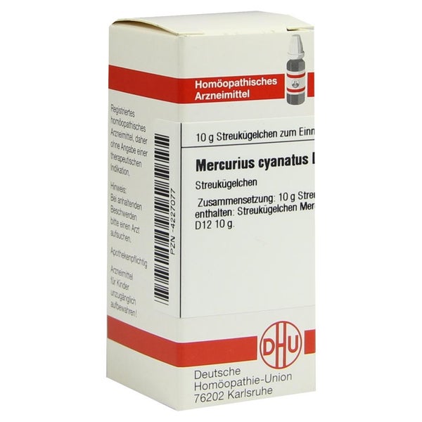 Mercurius Cyanatus D 12 Globuli 10 g
