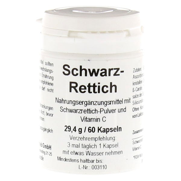 Schwarzrettich Kapseln 60 St