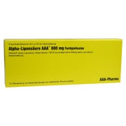 Alpha Liponsäure AAA 600 mg Injektionsfl 5X50 ml