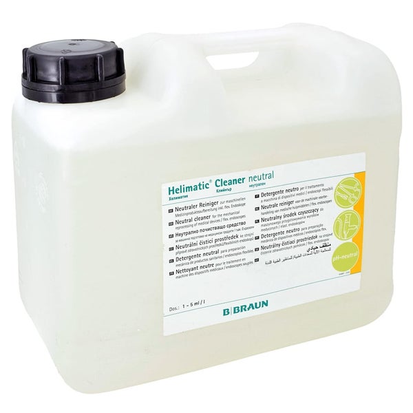 B. Braun Helimatic Cleaner neutral, pH-neutraler Flüssigreiniger 5 l