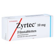 Produktabbildung: Zyrtec 10 mg Filmtabletten 50 St