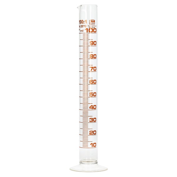 Messzylinder Glas Graduiert 100 ml 1 St