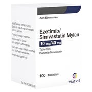EZETIMIB/Simvastatin Mylan 10 mg/40 mg Tabletten 100 St