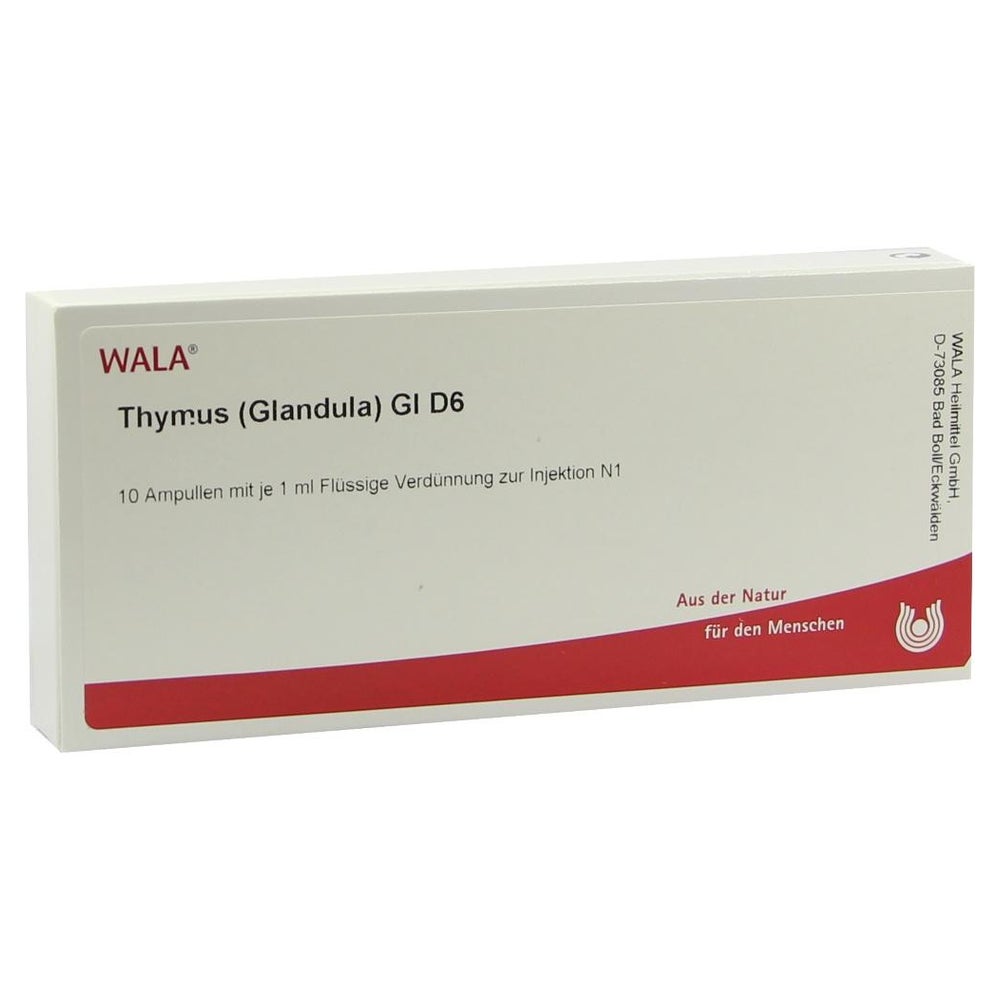 Thymus Glandula GL D 6 Ampullen 10X1 ml