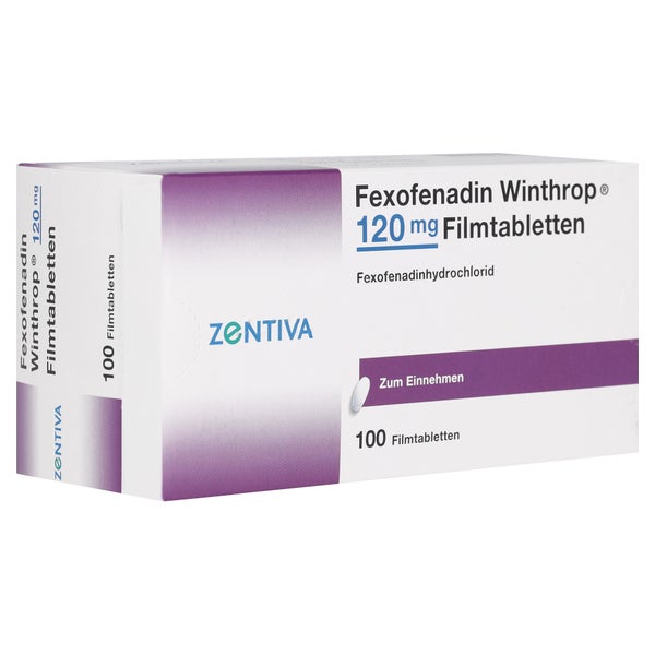 FEXOFENADIN Winthrop 120 mg Filmtabletten 100 St