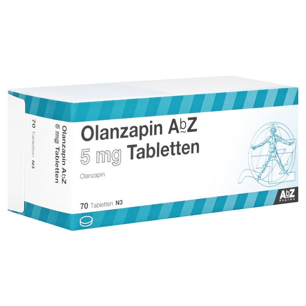 Olanzapin AbZ 5 mg Tabletten 70 St
