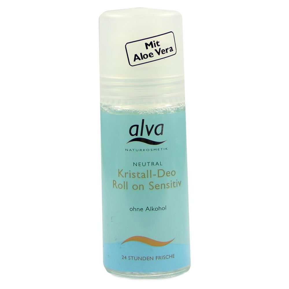 Alva Kristall Deo Roll On Sensitiv 50 ml Stift