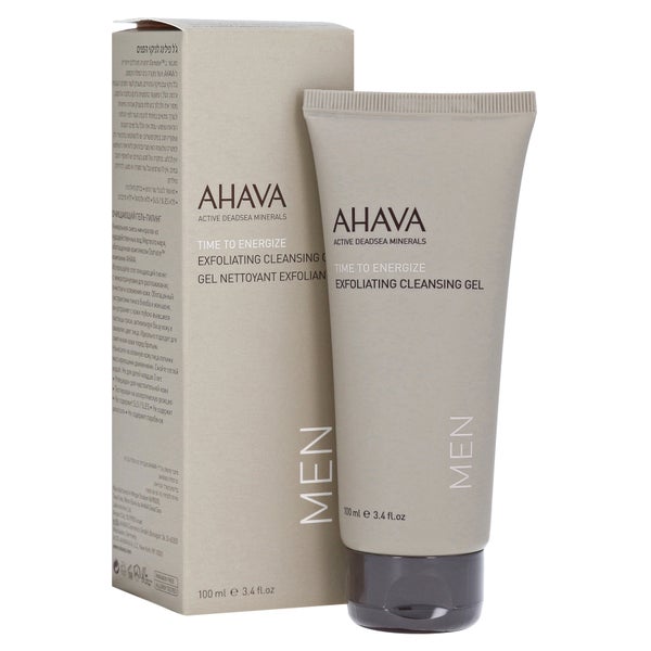 Ahava, Time to Energize Men Exfoliating Cleansing Gel 100 ml