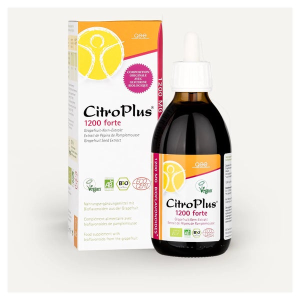 GSE CitroPlus® 1200 - Grapefruitkernextrakt (Bio) 250 ml