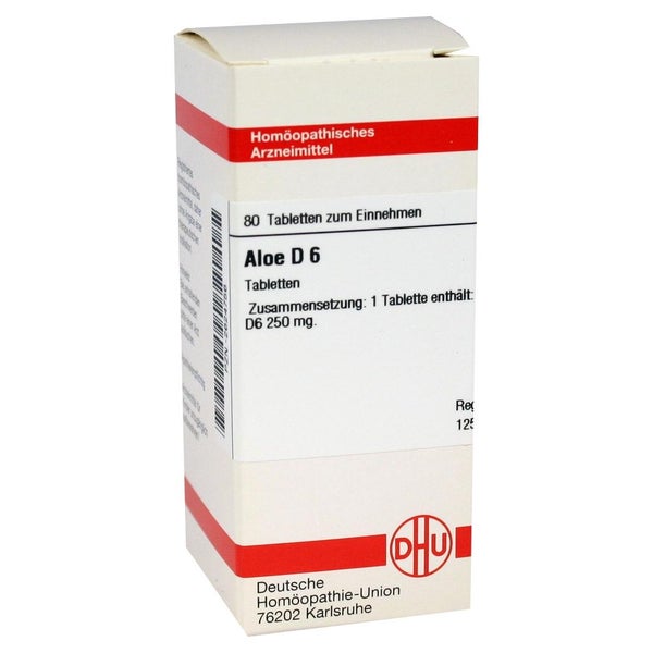 ALOE D 6 Tabletten 80 St