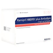 RAMIPRIL Aristo plus Amlodipin 5 mg/5 mg Hartkps 100 St
