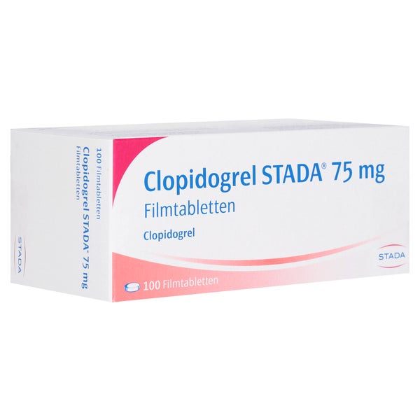 Clopidogrel Stada 75 mg Filmtabletten 100 St