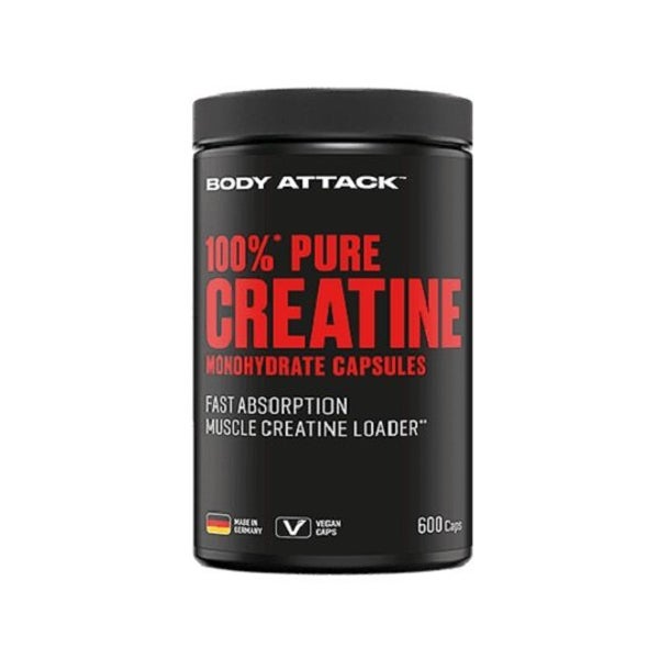 Body Attack 100% Pure Creatine 600 St
