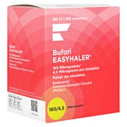BUFORI Easyhaler 160/4,5 µg/Dosis 3x60 ED 3 St