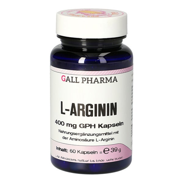 L-arginin 400 mg Kapseln 60 St
