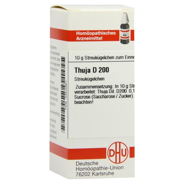 Thuja D 200 Globuli 10 g online kaufen | DocMorris