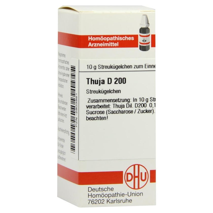 Thuja D 200 Globuli 10 g online kaufen | DocMorris