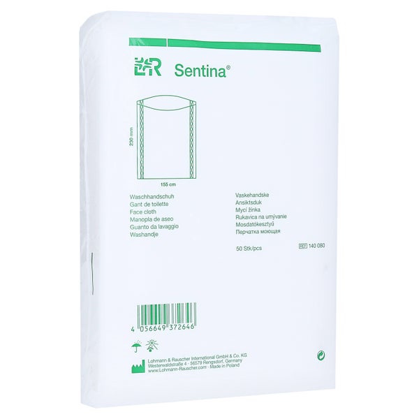 Sentina Waschhandschuh 50 St