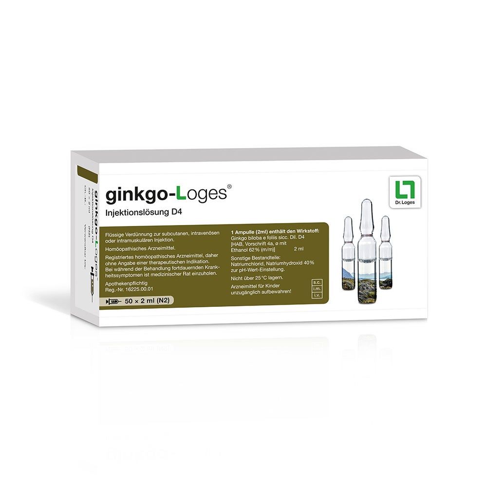 ginkgo-Loges D 4 50X2 ml