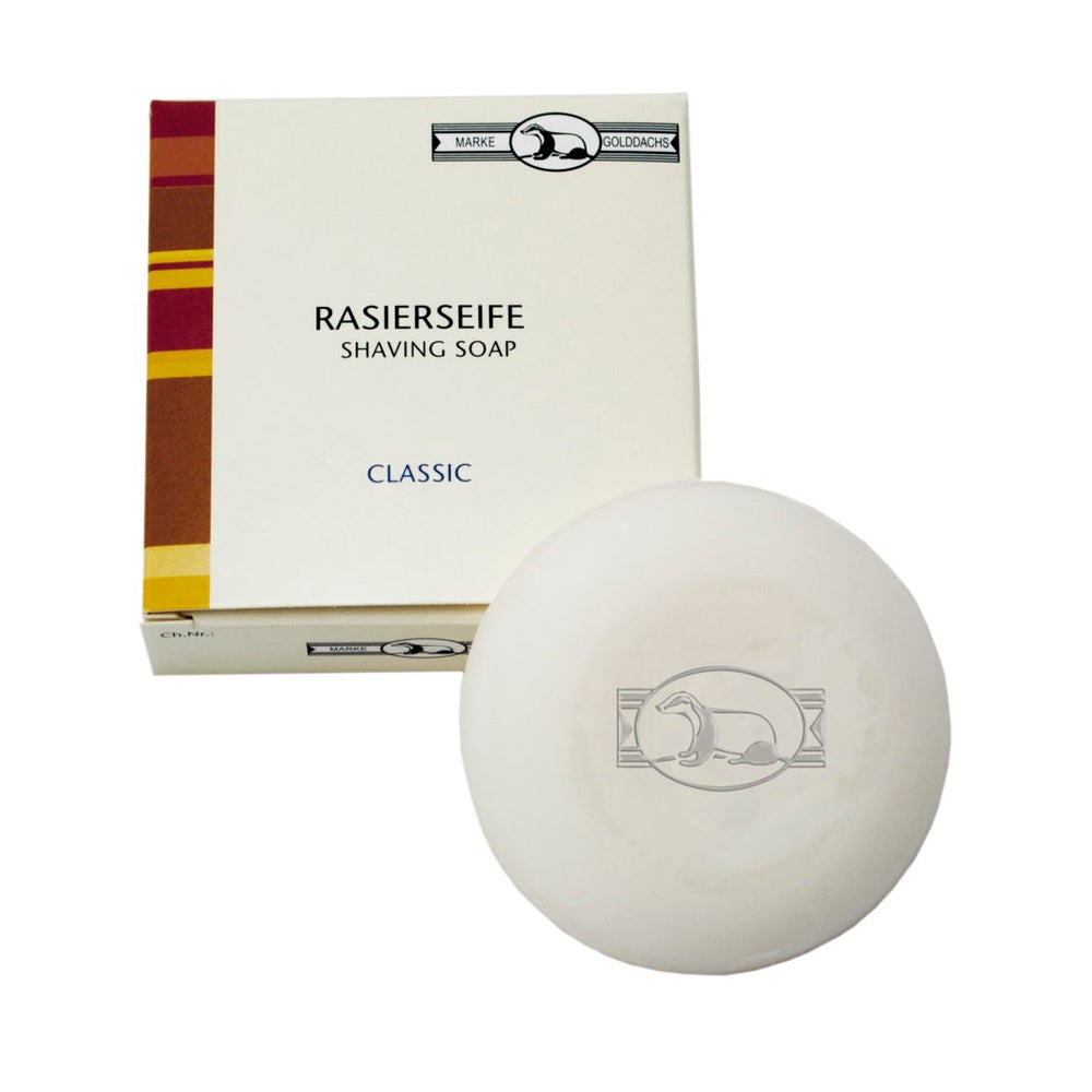 Rasierseife Classic Golddachs 60 g
