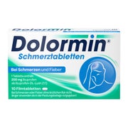 Dolormin Schmerztabletten mit 200 mg Ibuprofen 10 St
