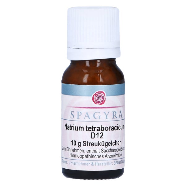 Natrium Tetraboracicum D 12 Globuli 10 g