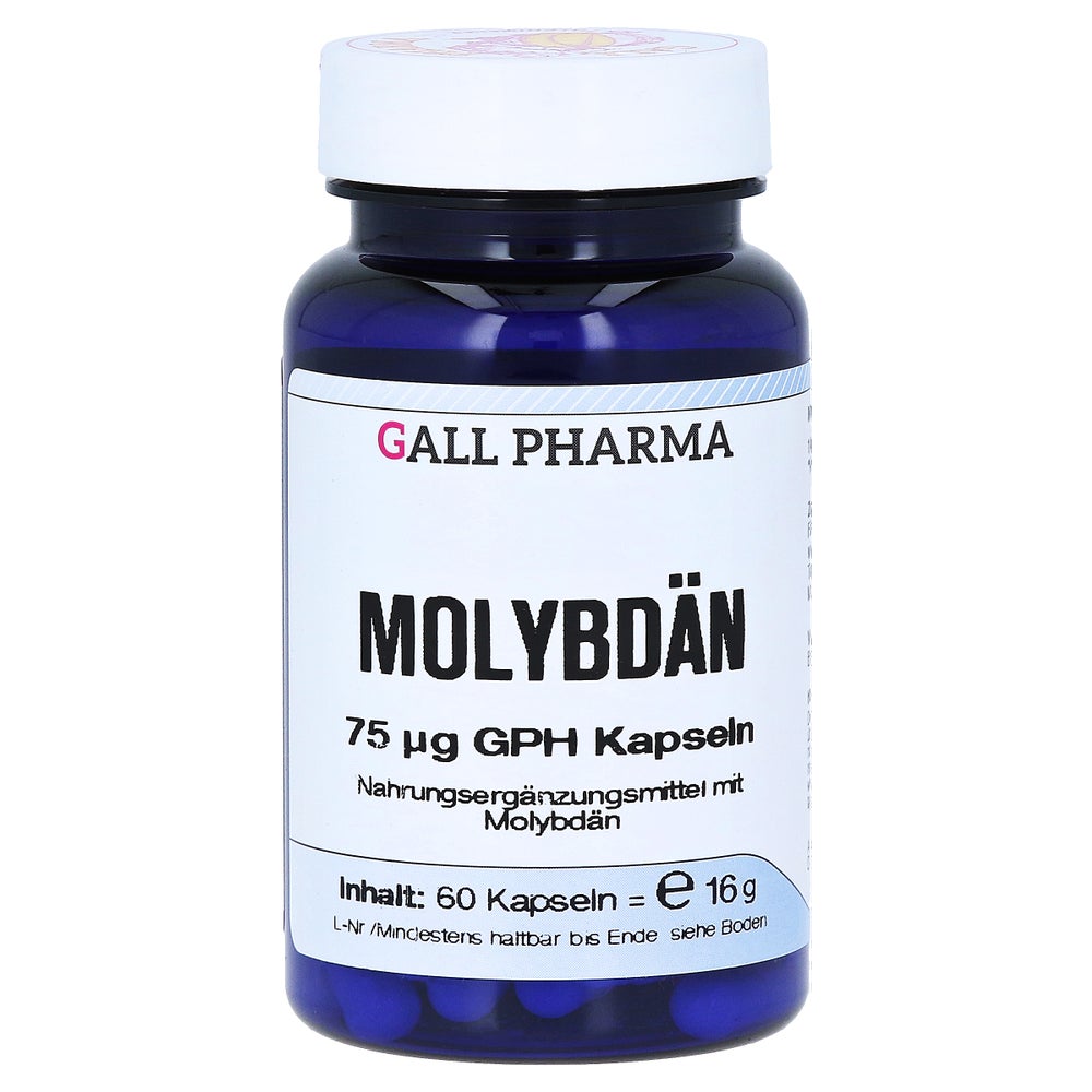 Molybdän 75 µg GPH Kapseln 60 St